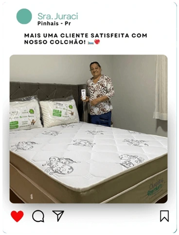 Sra. Juraci - Cliente Quality Premium